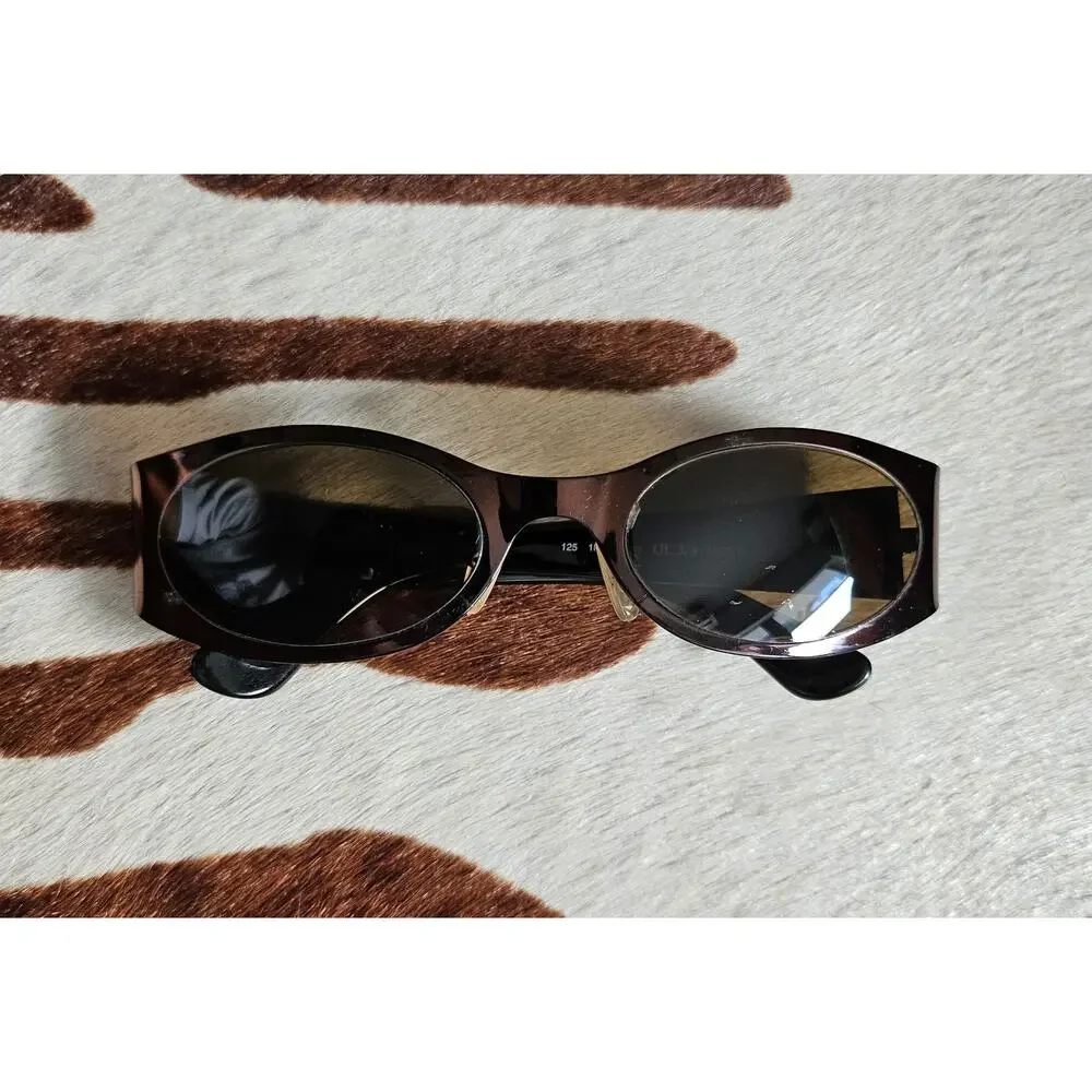 Vintage Y2K Oliver by Valentino Sunglasses OL 3/S 1NE Copper Round Frames Brown